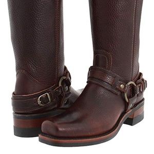 Frye Belted Harness Boots Size 6.5